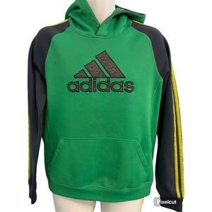 Adidas Black Tag Y2K Green Hoodie. Dri-fit Material. Measures like Medium.